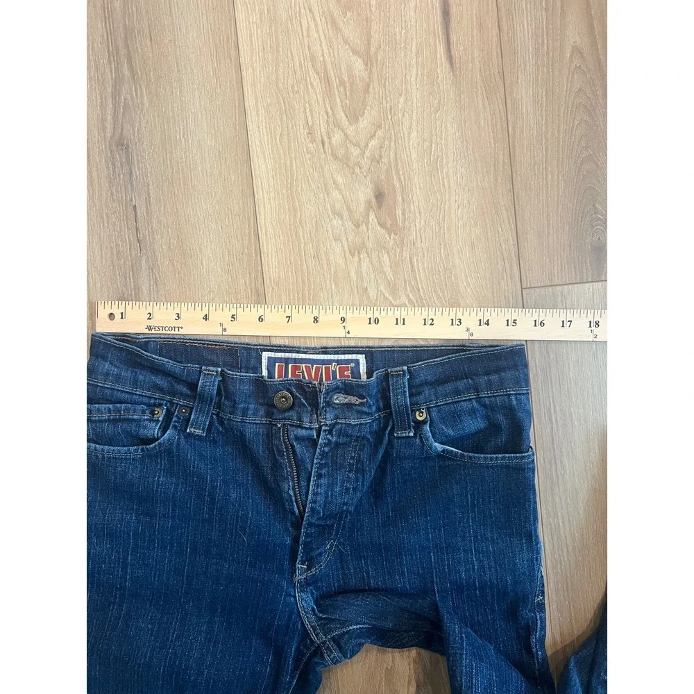 Levi's 510 Super Skinny Jeans Mens 32x30 Dark Wash Stretch Denim Blue